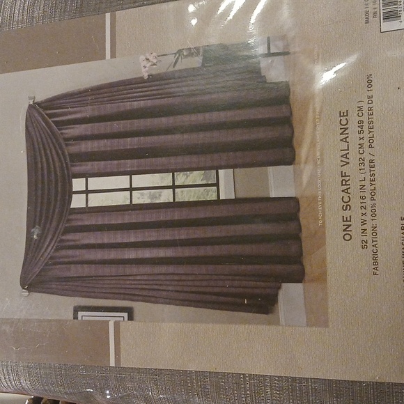 Zenith one scarf valance for window - Picture 5 of 6